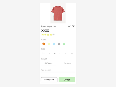 Daily UI challenge - 33/100 Customize product daily ui challenge design ui