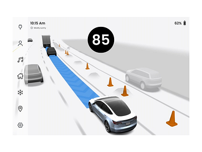 Daily UI challenge - 34/100 Car interface daily ui challenge design ui