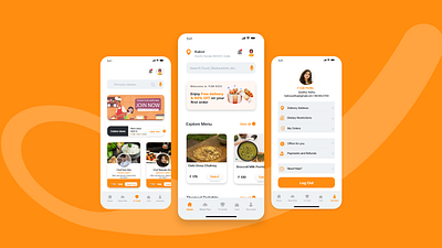 Yum Kids - Children's food delivery App app design ui ux