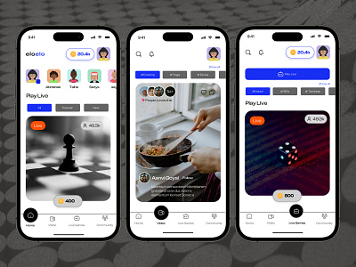Social Handle for Elder People customer engagement feed futuristic design game home page reels rewards social handle stories tech ui user experience ux