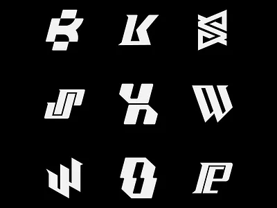 Athlete Logos branding design graphic design illustration lettering lettering art lettering artist logo logo design