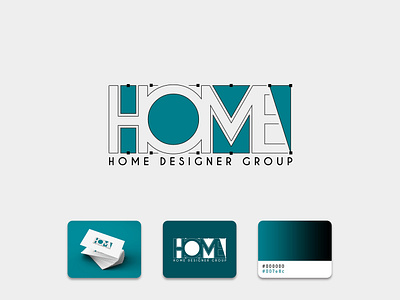 Home Designer Group | Logo Design & Business card branding business card design graphic design illustration logo