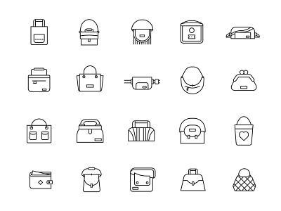 20 Purses Icons free icon freebie icon design icon set purse purse icon purse vector vector icon