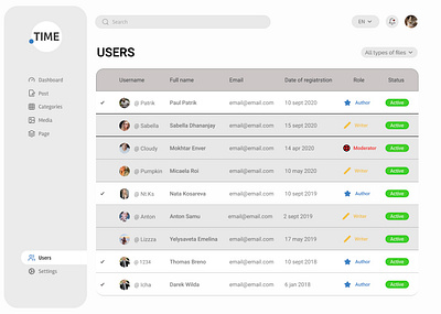 Equipping CRM systems design logo ui ux vector