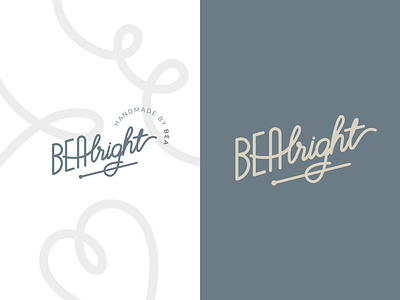 BEAlright - logo design & brand identity artisan artist brand identity branding crochet graphic design handmade knot logo logo design logotype monoline row vector