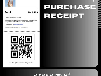 DailyUI017:purchase receipt dailyui design figma receipt ui