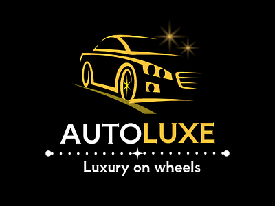 Autoluxe Logo 3d animation autoluxe logo branding car logo creative logo design graphic design halal logo halal plus illustration logo motion graphics vector wheels logo