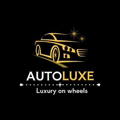 Autoluxe Logo 3d animation autoluxe logo branding car logo creative logo design graphic design halal logo halal plus illustration logo motion graphics vector wheels logo