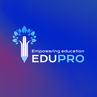 EduPro Logo 3d animation branding creative logo design education logo edupro graphic design halal logo halal plus illustration logo motion graphics vector