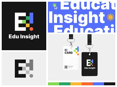 Edu Insight - eLearning App Branding bento brand branding clean creative logo design e learning education education logo insight kids learn learning logo logo design modern school student study typography