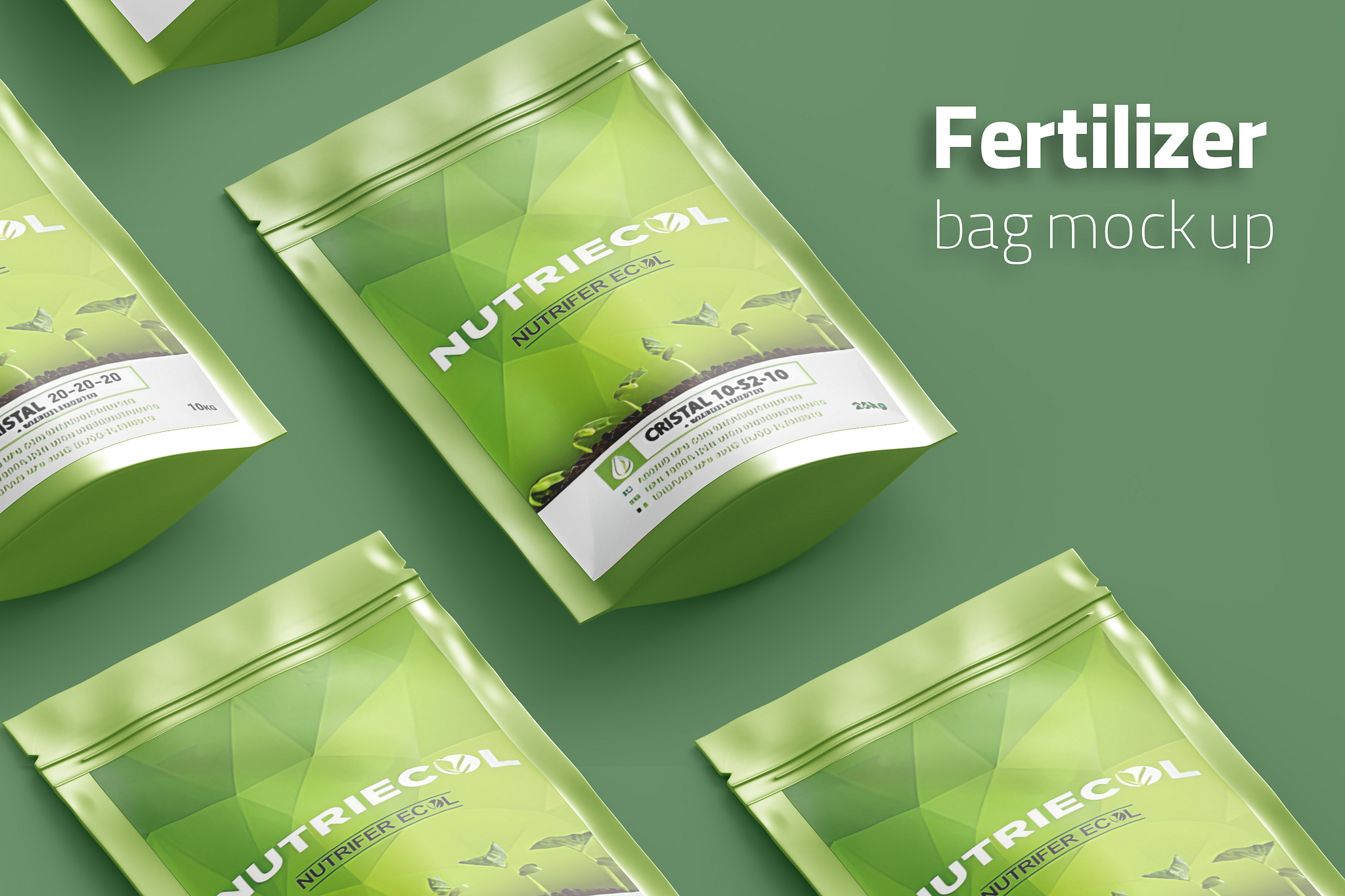 Fertilizer Bag Mockup design by saba hamidinavid on Dribbble