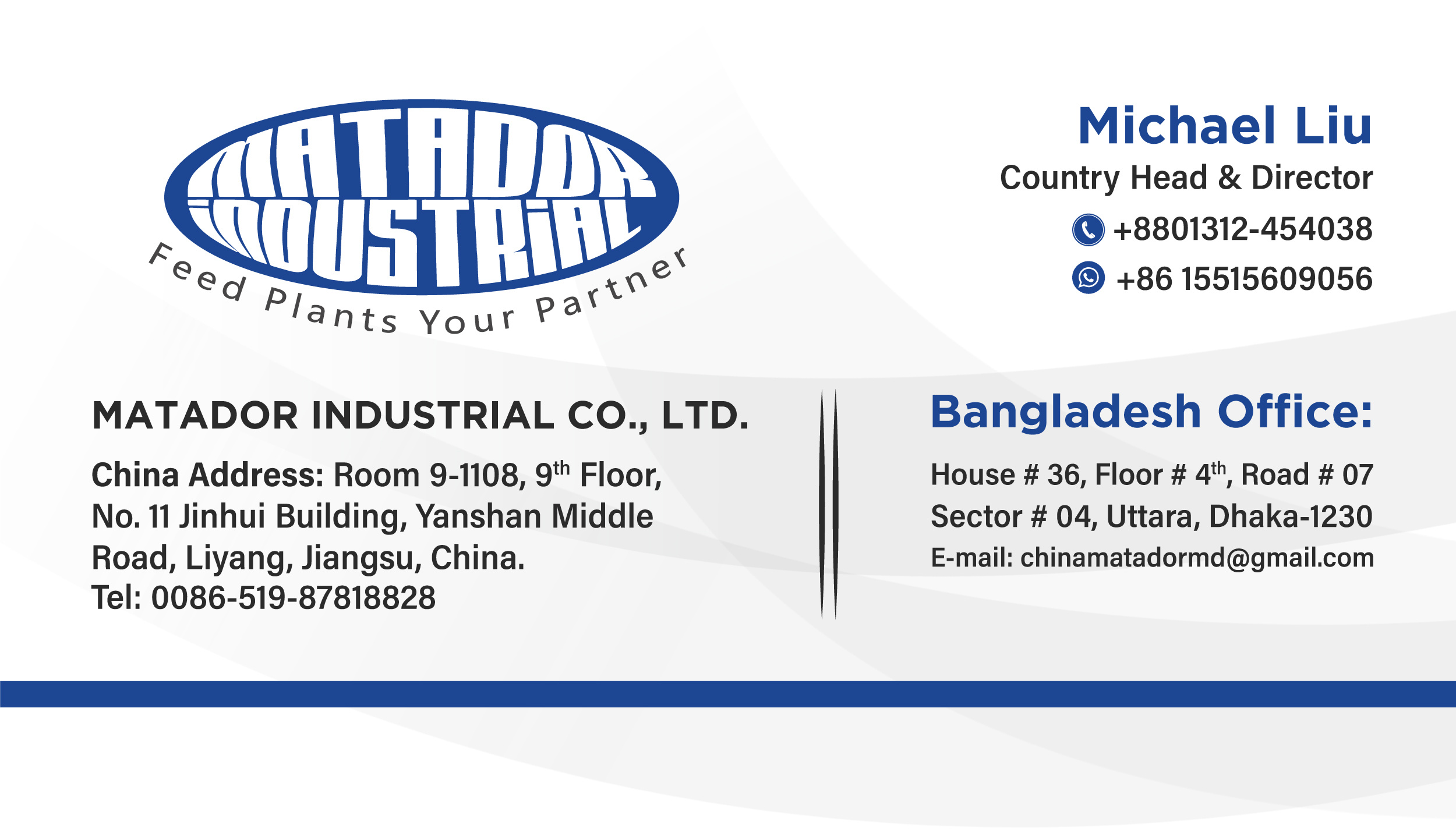 Visiting Card for 