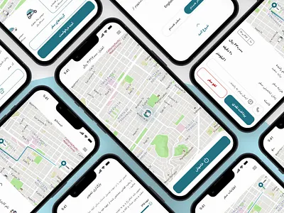 Online Taxi Booking App app design profuctdesign taxibooking ui ux