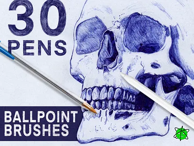 30 Procreate Pen Brushes brushes for procreate procreate procreate brushes