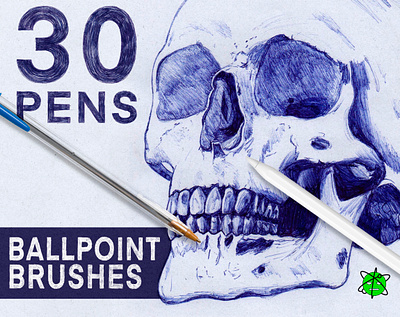 30 Procreate Pen Brushes brushes for procreate procreate procreate brushes