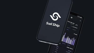 CRM Application Design (Sail Ship) 3d animation branding design graphic design logo motion graphics ui ux