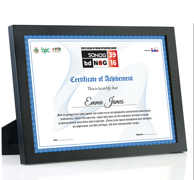 Certificate Design for ISPAB certificate certificate design certificate galary certificate mockup certificate tamplate certificate tamplate design