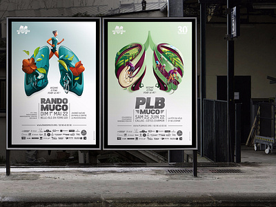 PLB Rando Muco design illustration poster