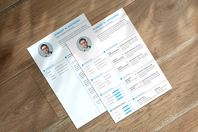 Professional Resume Template minimalist