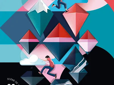 L'Hemine 2022-2023 design illustration vector