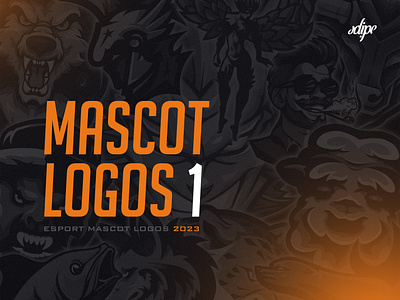 Mascotfolio 2023 - Esport Logos branding design esport graphic design illustration logo logodesign mascot mascotfolio vector