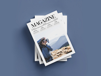 Magazine design branding brochure design editorial graphic design magazine minimal typography