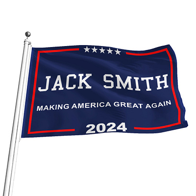 Jack Smith Making America Great Again Flag & Yard Sign flag graphic design