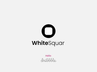 Hi dribbble branding design graphic design graphic designer graphicdesigner logo logodesign whitesquar