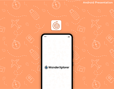 Travel UI/UX App - Android | WanderXplorer android app design figma graphic design illustration ui uiux user experiance user interface ux vector