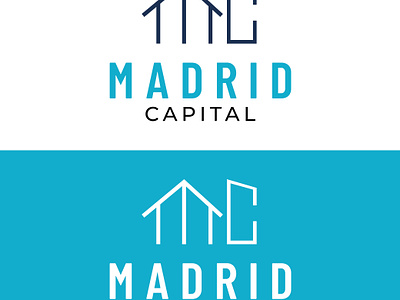 Madrid Capital - Logo Design | Minimalist | Modern | best logo brand identity branding design graphic design illustration logo logo room logo type logos unique logo vector