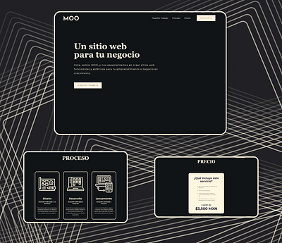 MOO Diseño web design website