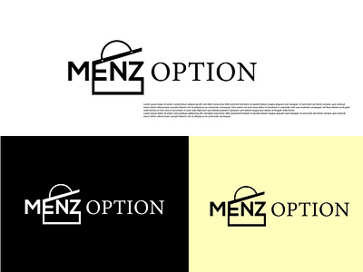 MENZ OPTION besness branding design graphic design illustration logo my mylogo newlogo design tech technology vector