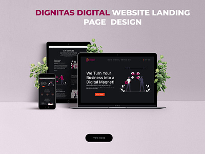 Website Landing Page 3d branding graphic design landing page presentation design ui uiux ux design website design