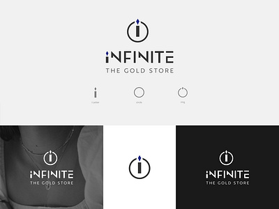 iNFINITE || Jewellery logo design beauty cosmetic diamond flat logo gold gold ring graphic design great logo icon initial logo jewellery jewellery shop logo logo design logo designer logo maker logo new minimal logo monogram logo ring