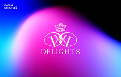 D&D Delights bakery brand identity branding brandmark cake cupcake cupcakelogo dd illustration lettermark logo logodesign logomark logotype monogram sweets visual identity design
