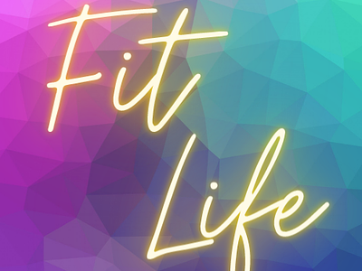 Fit Life Logo branding logo