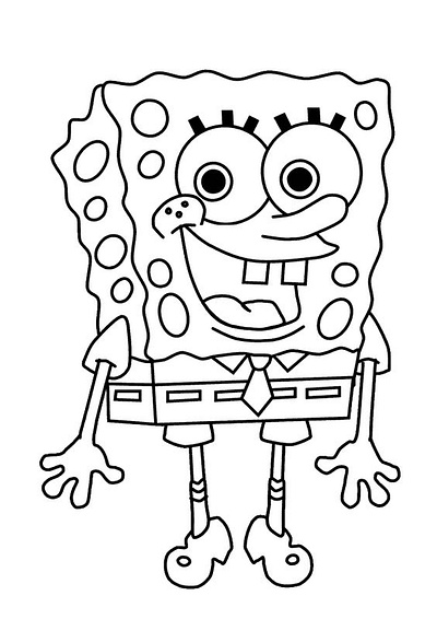 SpongeBob SquarePants by Coloringus.com on Dribbble