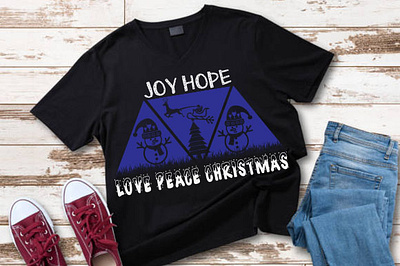 Joy Hope Love Peace Christmas christmas mug design