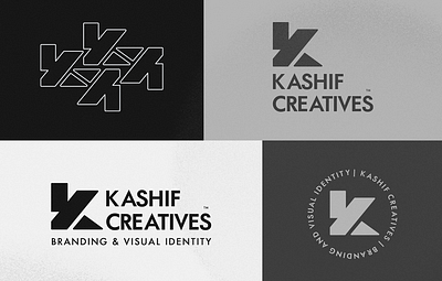 Kashif Creatives brand identity branding brandmark creatives design graphic design icon illustration k k logo logo logo design logomark logotype monogram visual identity