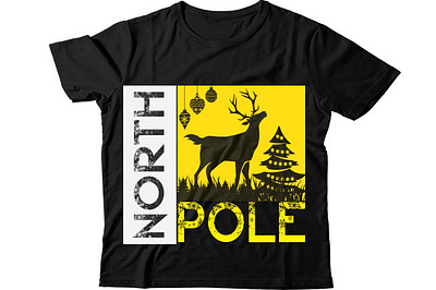 North pole christmas mug design