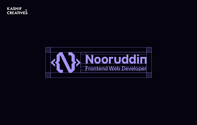 Nooruddin Tunio brand identity branding brandmark design graphic design illustration logo logomark logotype n n logo ui uxi visual identity web designer web developer