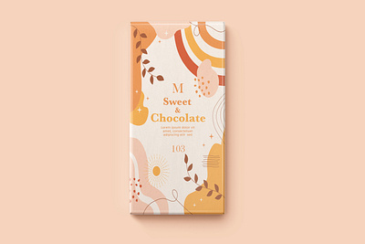 Sweet chocolate bar design 3d print design bar design chocolate bar chocolate bar design chocolate design clean design dark chocolate food graphic design label design label mockup layer mockup packaging design print design product label product label design professional professional label design yellow