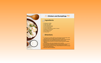 Design: Recipe dailyui design recipe ui uidesign