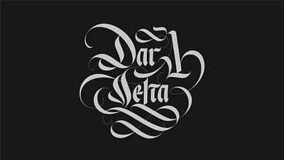 Dar À Letra Lettering Title branding calligraphy cover art design event gothic graphic design hand lettering illustration italic lettering logo logotype meeting music wordmark