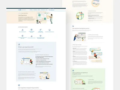 User Experience for LinkedIn client branding design ecommerce graphic design illustration linkedin logo minimalist ui ux web
