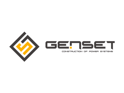 GENSET animation branding design illustration intro logo logoanimation motion graphics outro ui