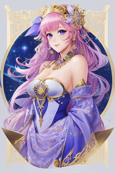 Libra's Harmony: Enchanting AI Anime Character Art anime love