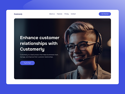 Customerly - Client Relationship Tool design ui ux web design