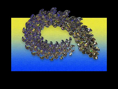 Fossilized Glass 3d 3d sculpt 3dart 3ddesign 3dsculpt c4d cyclesrender design glass material graphic design illustration logo octanerender poster design posterart sculpt