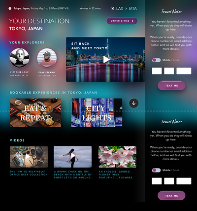 Hawaiian Airlines (Seatback Entertainment Interface)